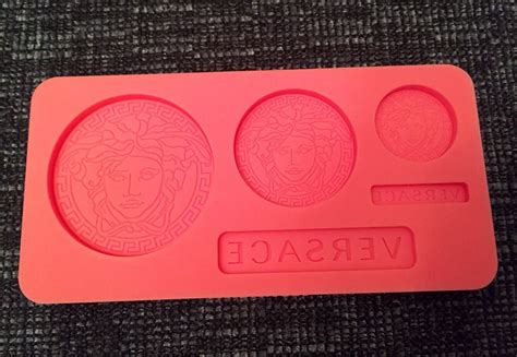 versace logo silicone mold